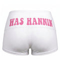 WAS HANNIN BOOTY SHORTS